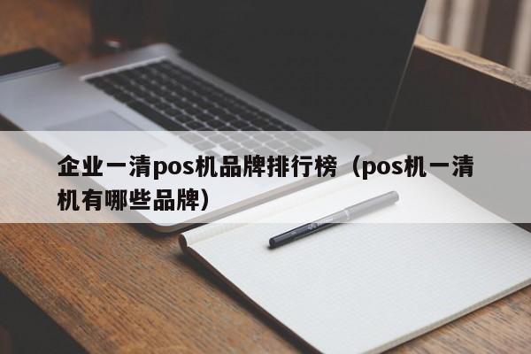 企业一清pos机品牌排行榜（pos机一清机有哪些品牌）