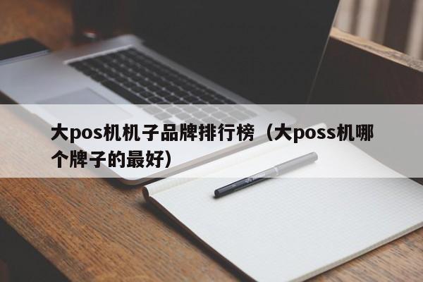 大pos机机子品牌排行榜（大poss机哪个牌子的最好）