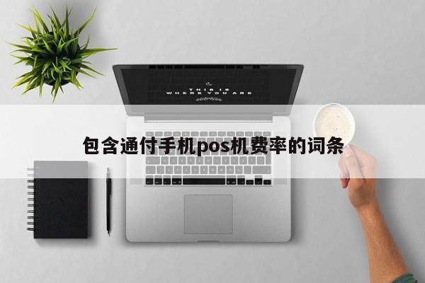 包含通付手机pos机费率的词条