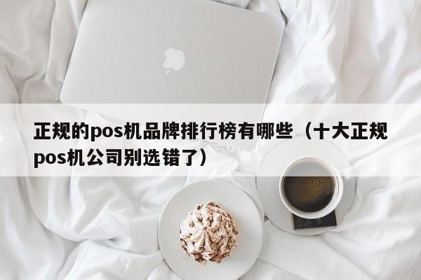 正规的pos机品牌排行榜有哪些（十大正规pos机公司别选错了）