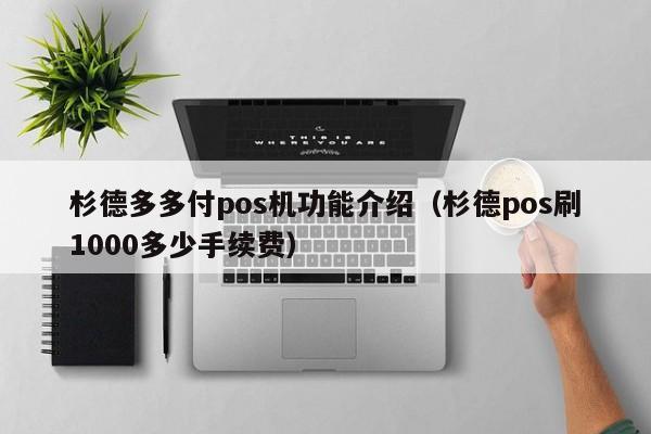 杉德多多付pos机功能介绍（杉德pos刷1000多少手续费）